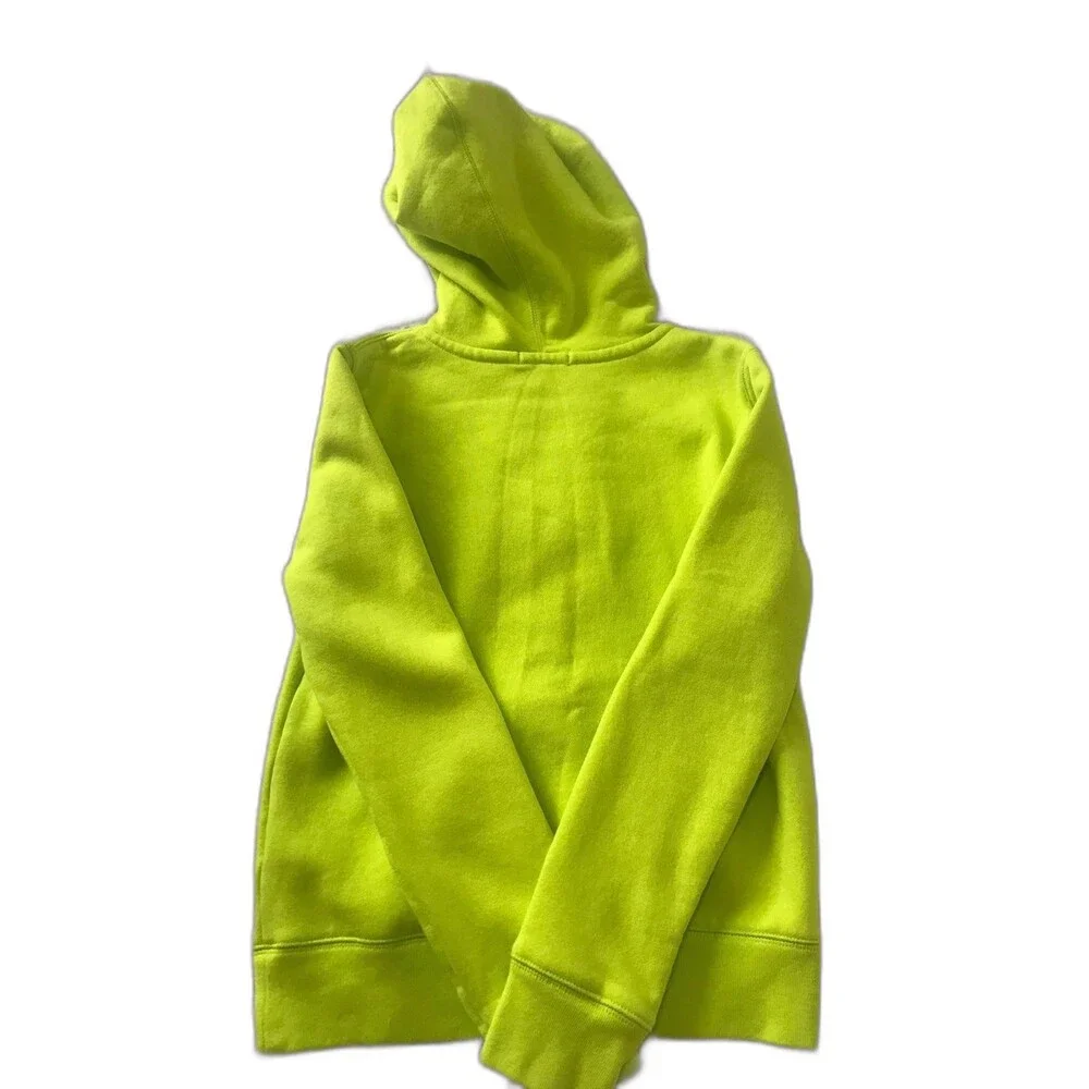 Gap kids lime hoodie full zipper long sleeve size XL Kids athletic academia